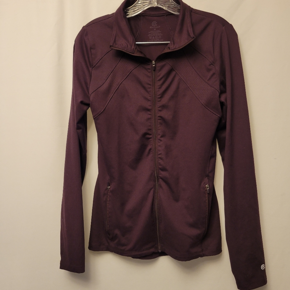 Champion - Burgandy C9 Zip Cardio Jacket - Size M